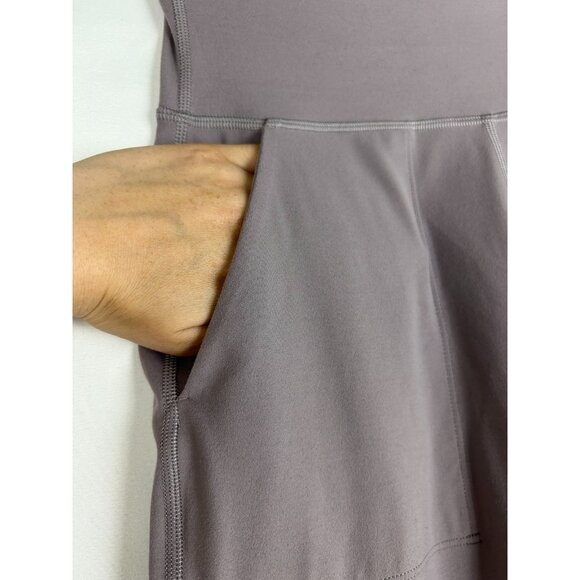 Lululemon Pants Womens 4 Purple Align Jogger 27" Crop Yoga Workout Nulu - Picture 9 of 11